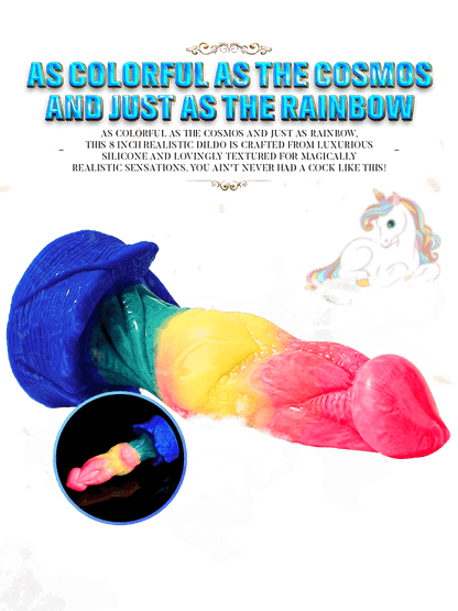 Huge Colorful Realistic Waterproof Dildo URANUS