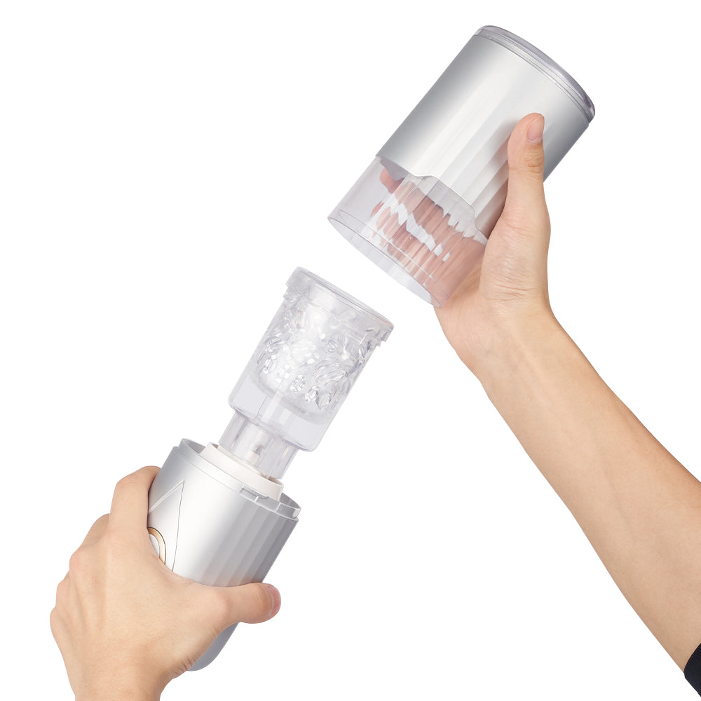 TOUCH Space Sliver 10 Rotating Thrusting Automatic Masturbation Cup