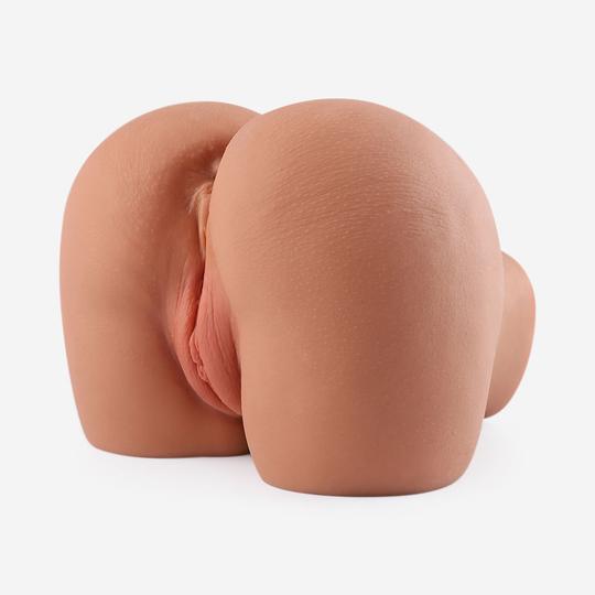 4.3lb Muy Sexy Latin Virgin Adrianna Cowgirl Dual-Entry Curvy Realistic Butt Masturbator