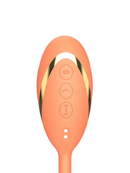 ALFA Sucking Vibrator Thursting Dildo Plug
