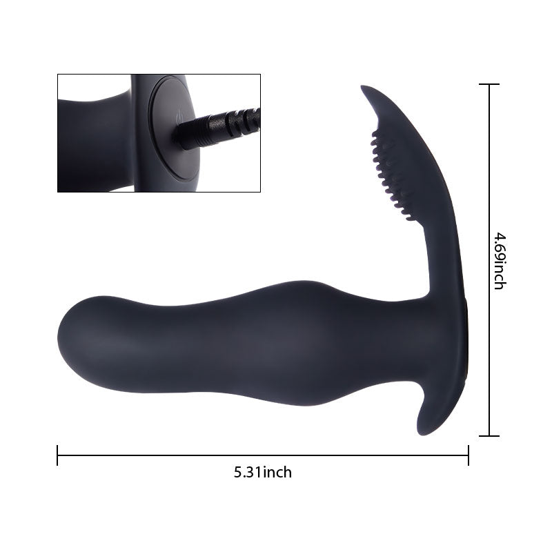 ��NEW��THUNDER 7 Vibrations Extraordinary Prostate Massager with Remot
