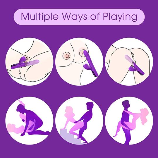 Thrusting Rabbit Vibrator Suction Vibrator For Women