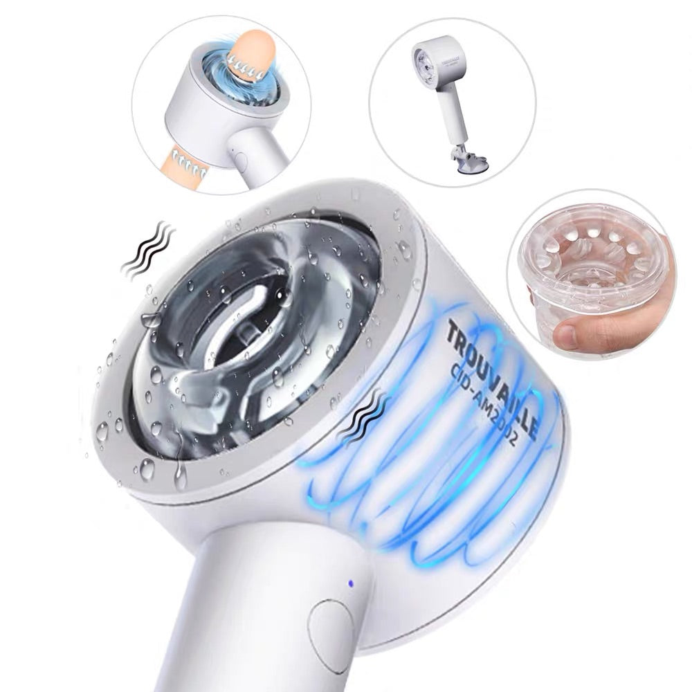 Vibrbud Truly - Intelligent 6 Frequency Telescopic Handheld Male Masturbator