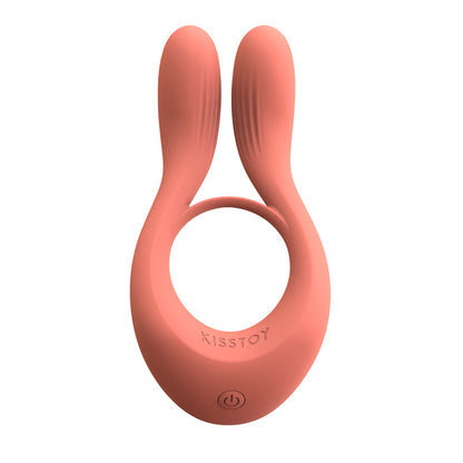 KISSTOY Martin Couple Resonance Cock Ring Elastic Force Delayed Ej