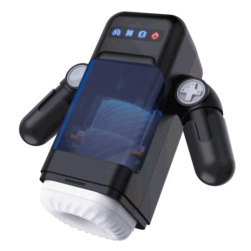Vibrbud-Game Cup -thrusting Vibrating Masturbator With Heating Function