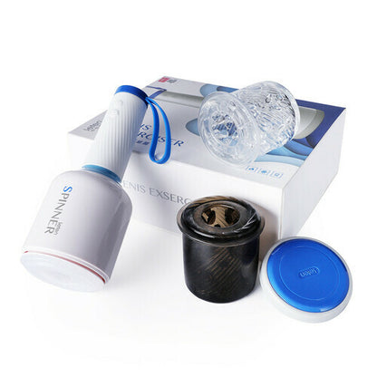 Leten Winebottle 10 Rotation Penis Exserciser Masturbator