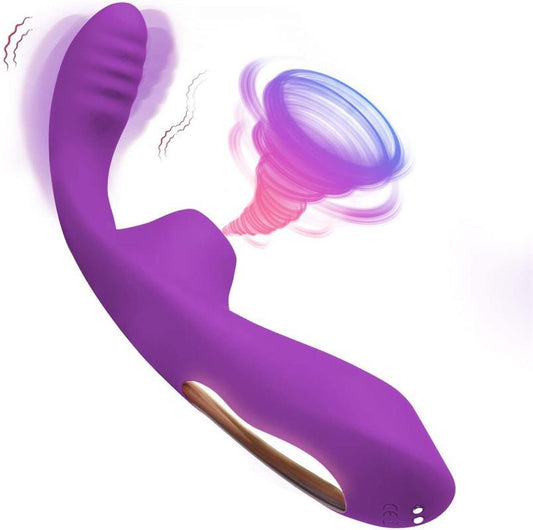 Women's Sucking Device Vibrating Fun Masturbation Device