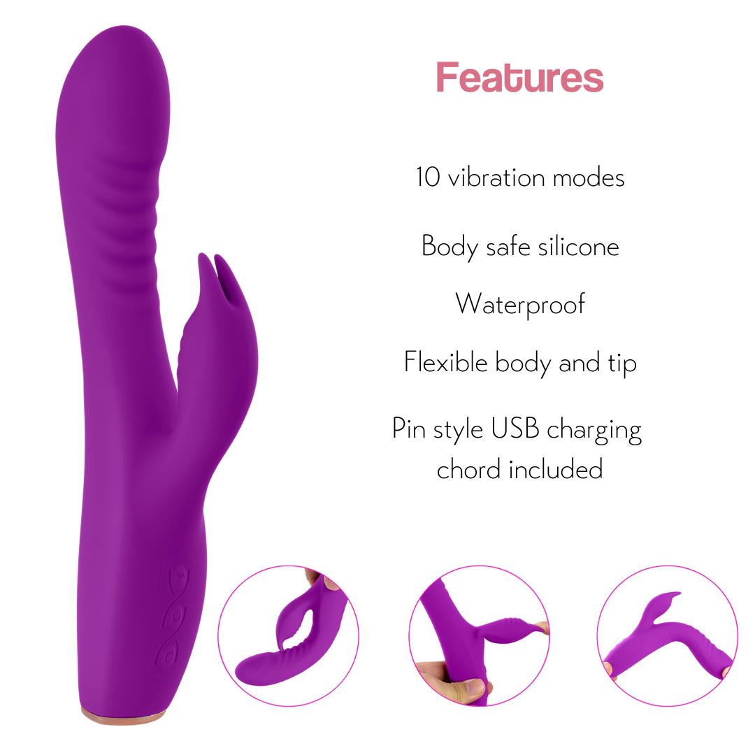 Hypnotic Bunny - Rabbit Vibrator with Bunny Ears