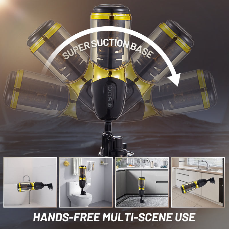ACMEJOY Beck 6 Thrusting & Vibrating Automatic Masturbation Cup