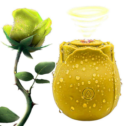 Rose Sucking Vibrator Sex Toys For Women Black