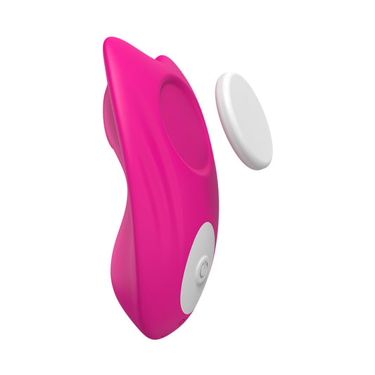 Magnetic Suction Wear Soft Point Invisible Wear Multi Frequency Remote Control Vibration Massage Mini Adult Products