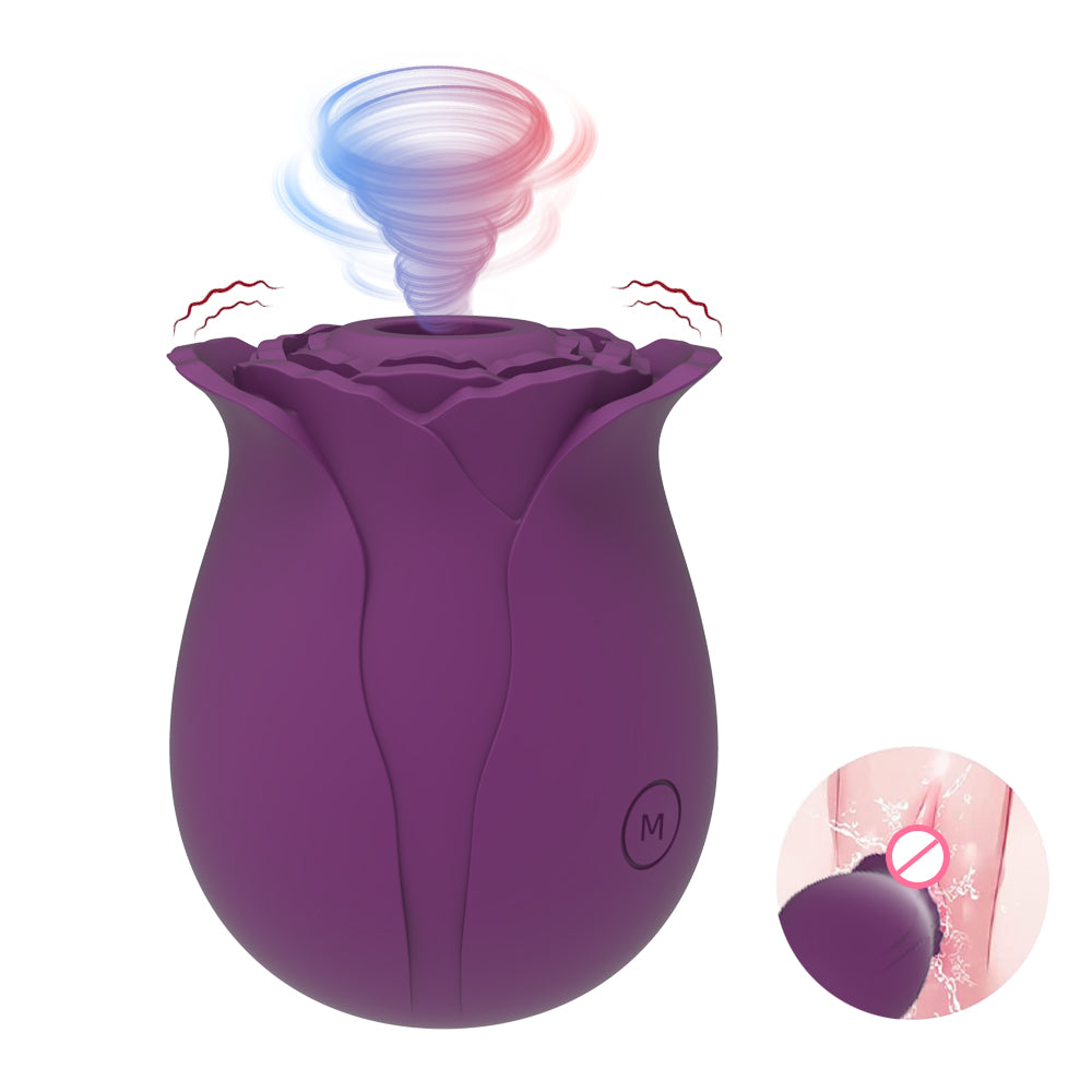 Multicolor Rose Vibrator Pro2