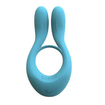 KISSTOY Martin Couple Resonance Cock Ring Elastic Force Delayed Ej