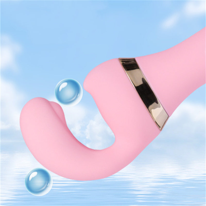 Cross Border Hot Selling Vibrator Female Clitoris Orgasm Masturbator G-point Second Fashion Av Stick Adult Sex Toy