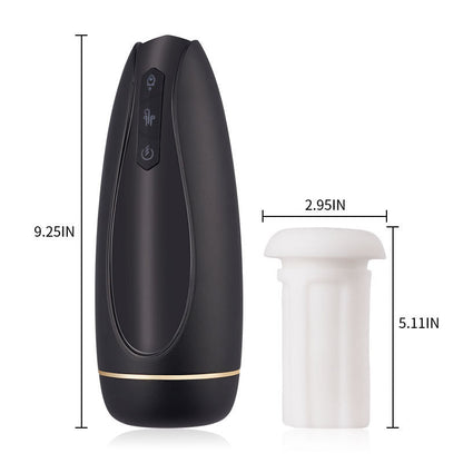 S-HAND GRIPPER 5 Sucking 9 Vibrating Modes Blowmotion Masturbation Cup