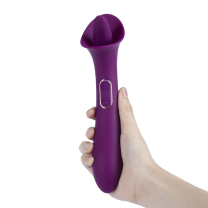 Kate - 3in1 Clitoral Sucking G Spot Vibrator & Clit Licking Tongue