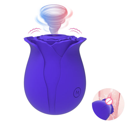 Multicolor Rose Vibrator Pro2