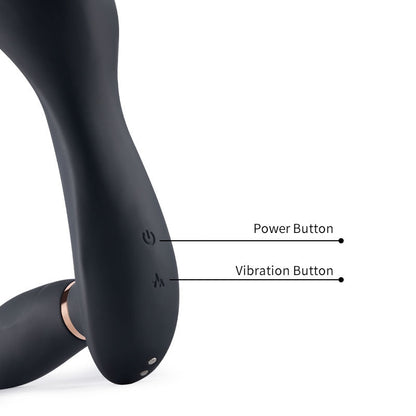 Cock Ring And Vibrating Butt Plug ——  Lovelyhoneytoy