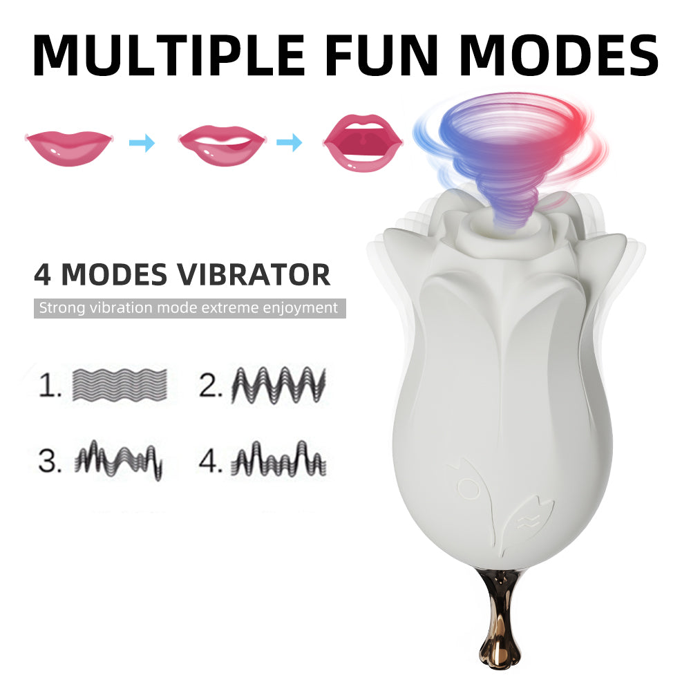 Rose Lili Stimulator Rechargeable Toys