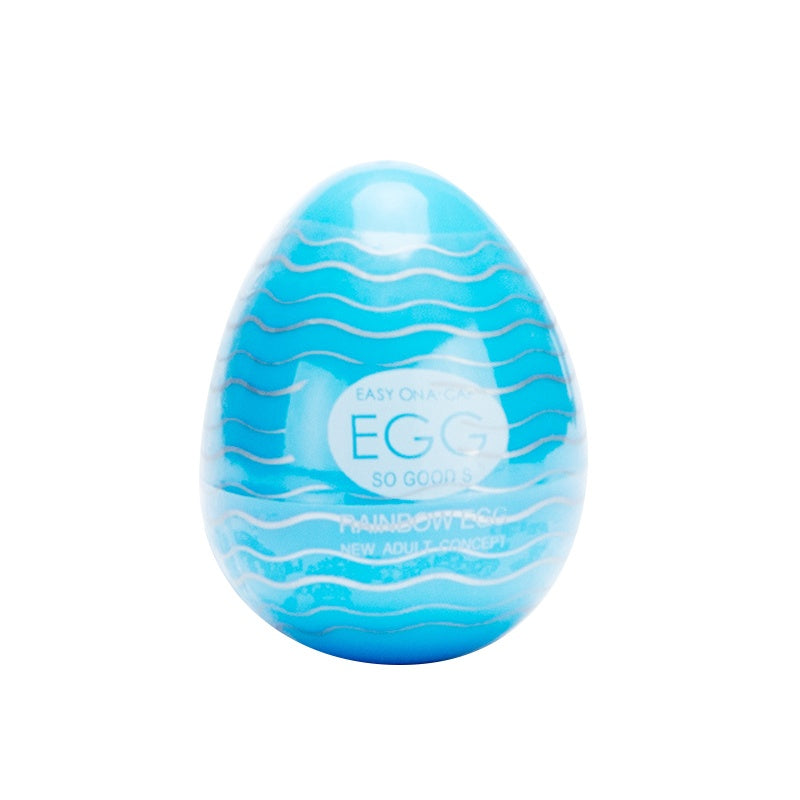 Rainbow Egg Pocket Masturbation