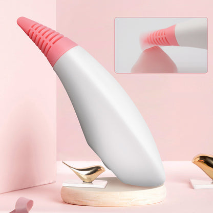 Ring Tail Tongue Female Tongue Licker Vibrator Clitoris Honey Bean Stimulation Orgasm Tapping Vibrator