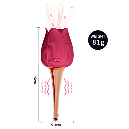 Usb Rechargeable Rose Toys For Women