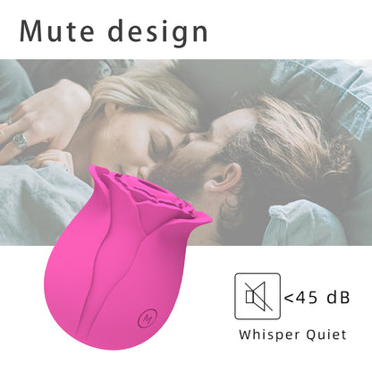 Rose Vibrator Delux With Multicolor