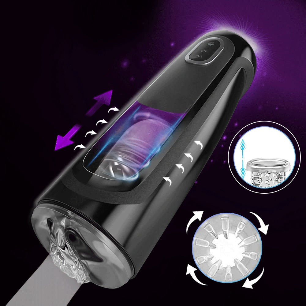 كوب استمناء أوتوماتيكي للرجال بدون استخدام اليدين
