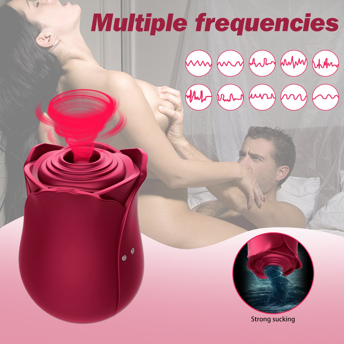 Rose Toy Sucking Vibrator
