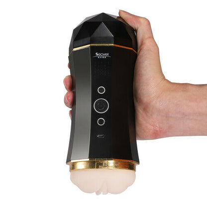 Secwell 2020 New Dual Head Male Masturbation Cup