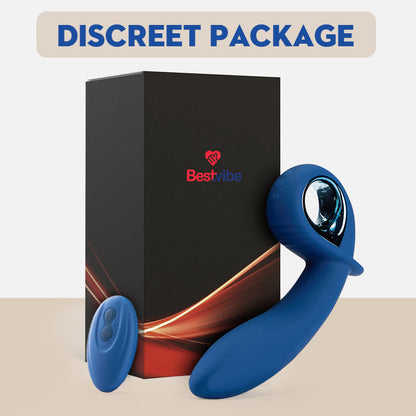 10 Vibration Modes Inflatable Anal Vibrator