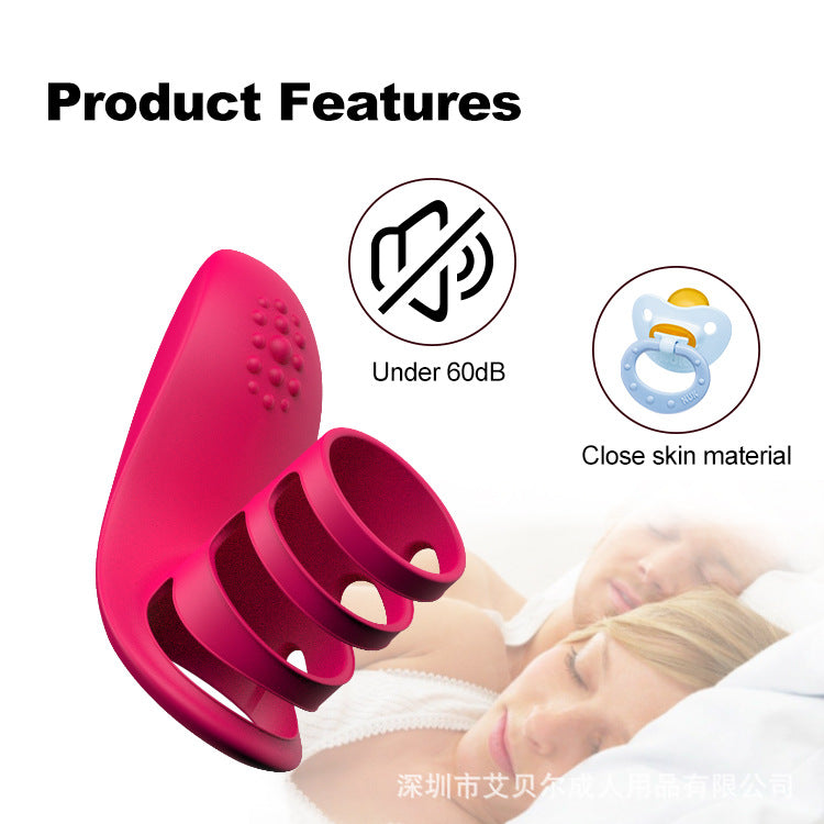 Lock Ring Usb Charging Vibration Wireless Remote Control Vibrating Rod