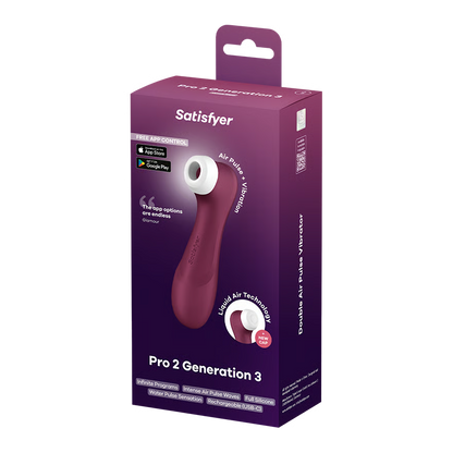 Satisfyer Pro 2 Generation 3 with Connect App Rechargeable
