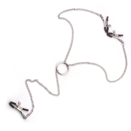 Nipple Clamps Vagina Clitoris Stimulator Chain