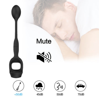 3 In 1 Vibrating Prostate Massager With Cock Ring