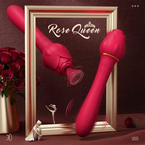 Rose Queen Clitoral Sucking & G Spot Vibrator