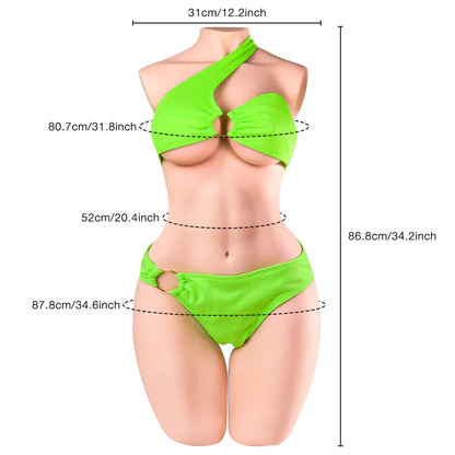 Martina : 52.14lb Most Realistic Sex Doll Torso
